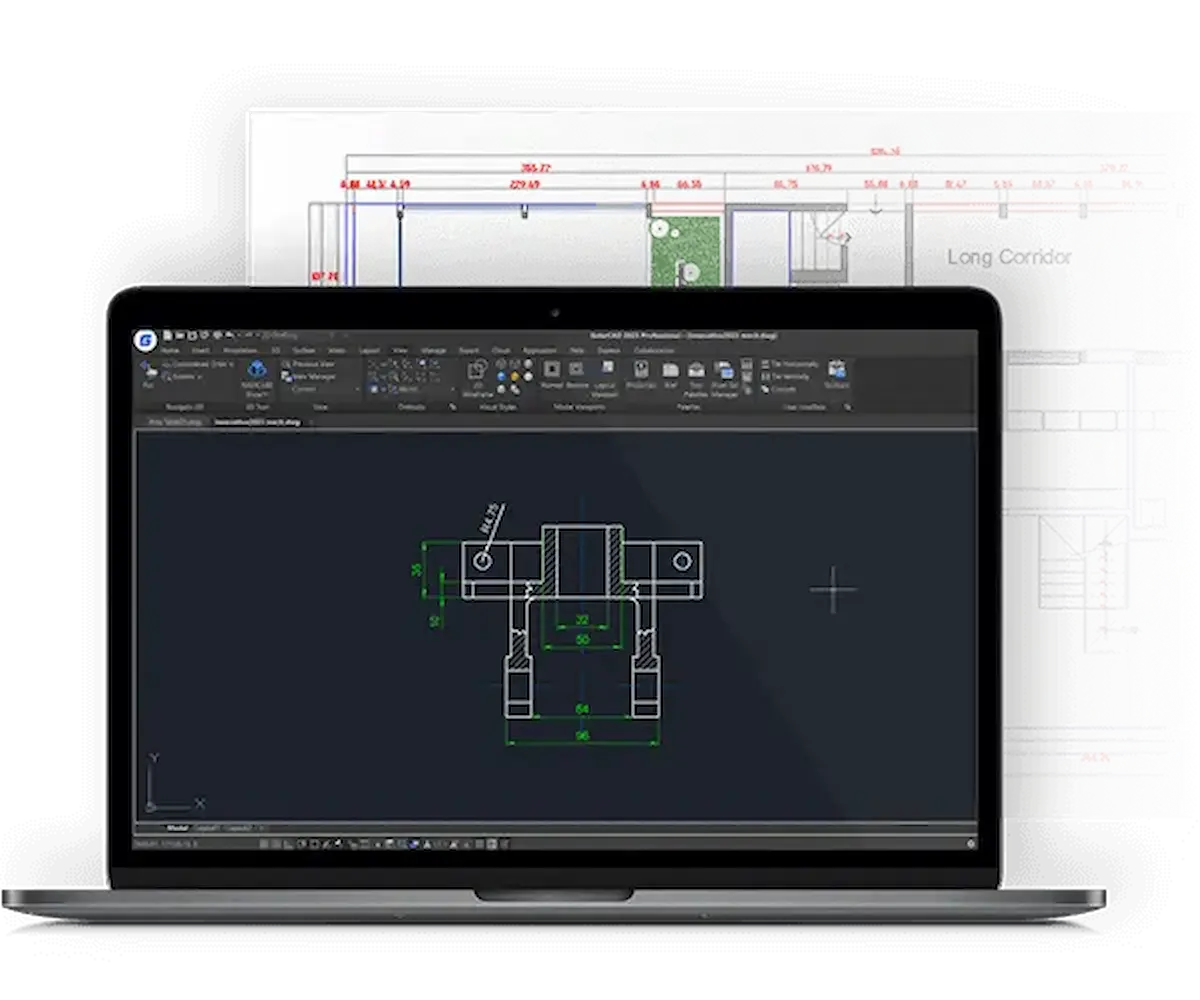 GstarCAD 2026 Interface - 2D and 3D CAD Design and Drafting Tools