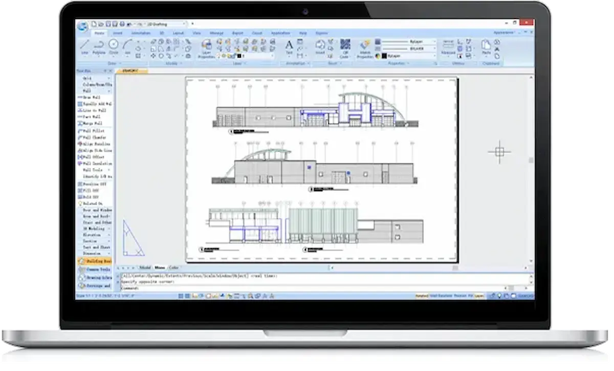 GstarCAD Architecture 2021 Interface Preview